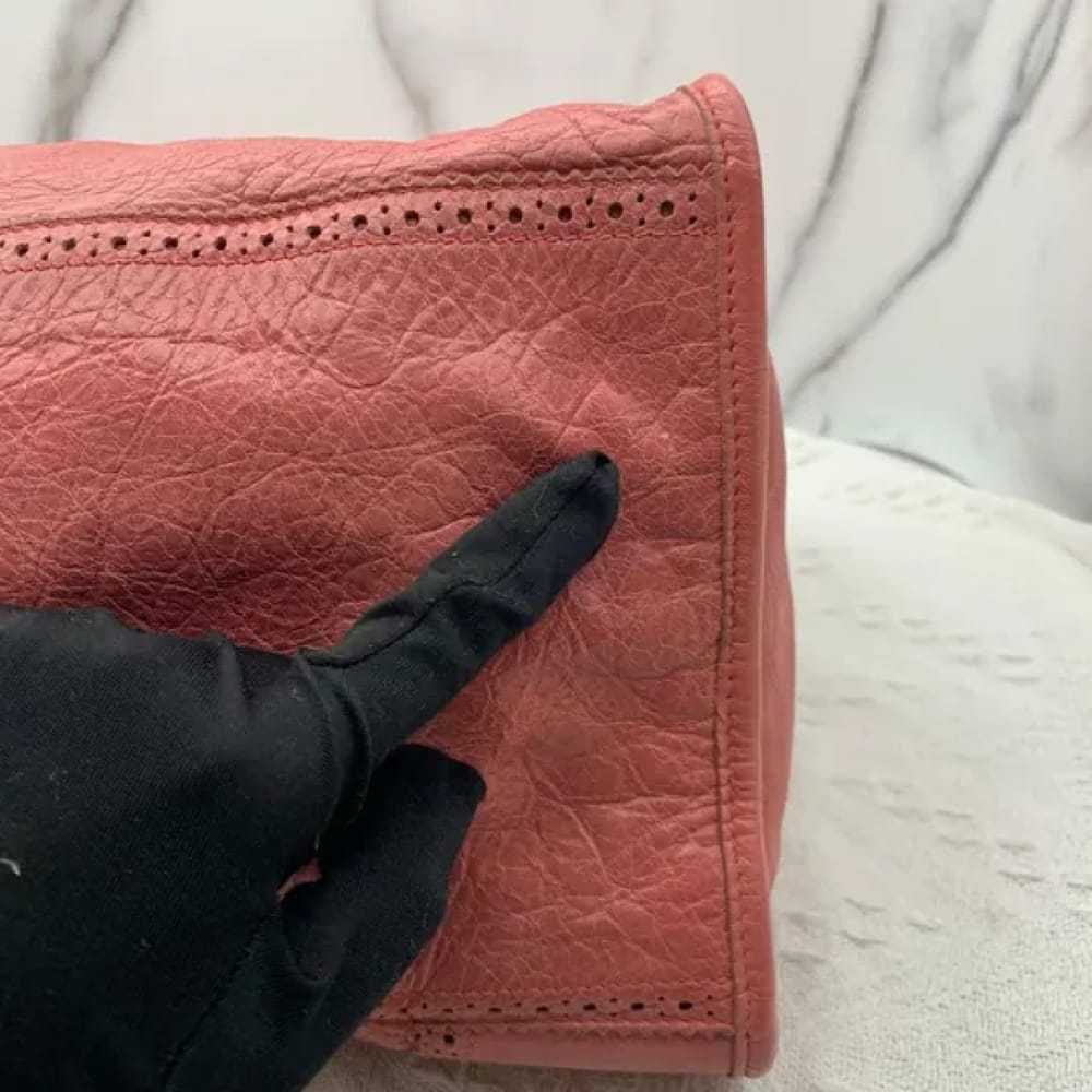 Balenciaga Work leather handbag - image 10