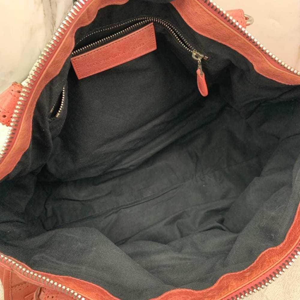 Balenciaga Work leather handbag - image 7