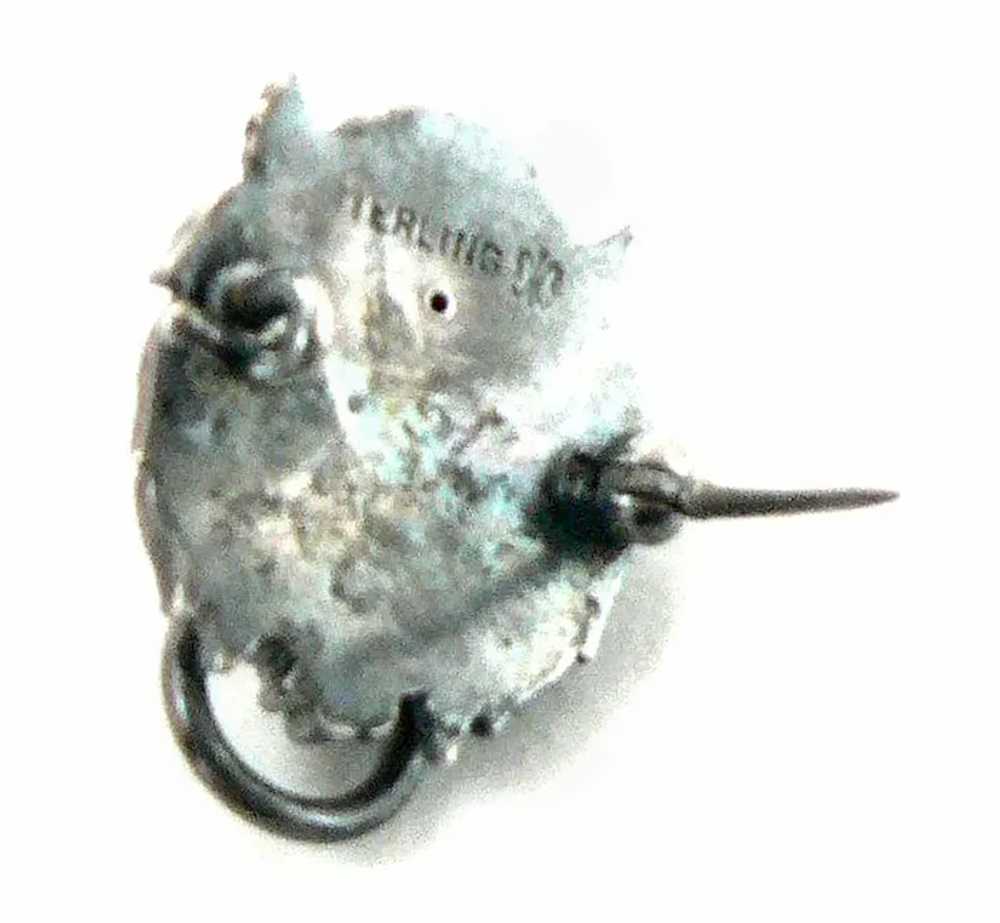 Lion Gargoyle Pin Sterling - image 7