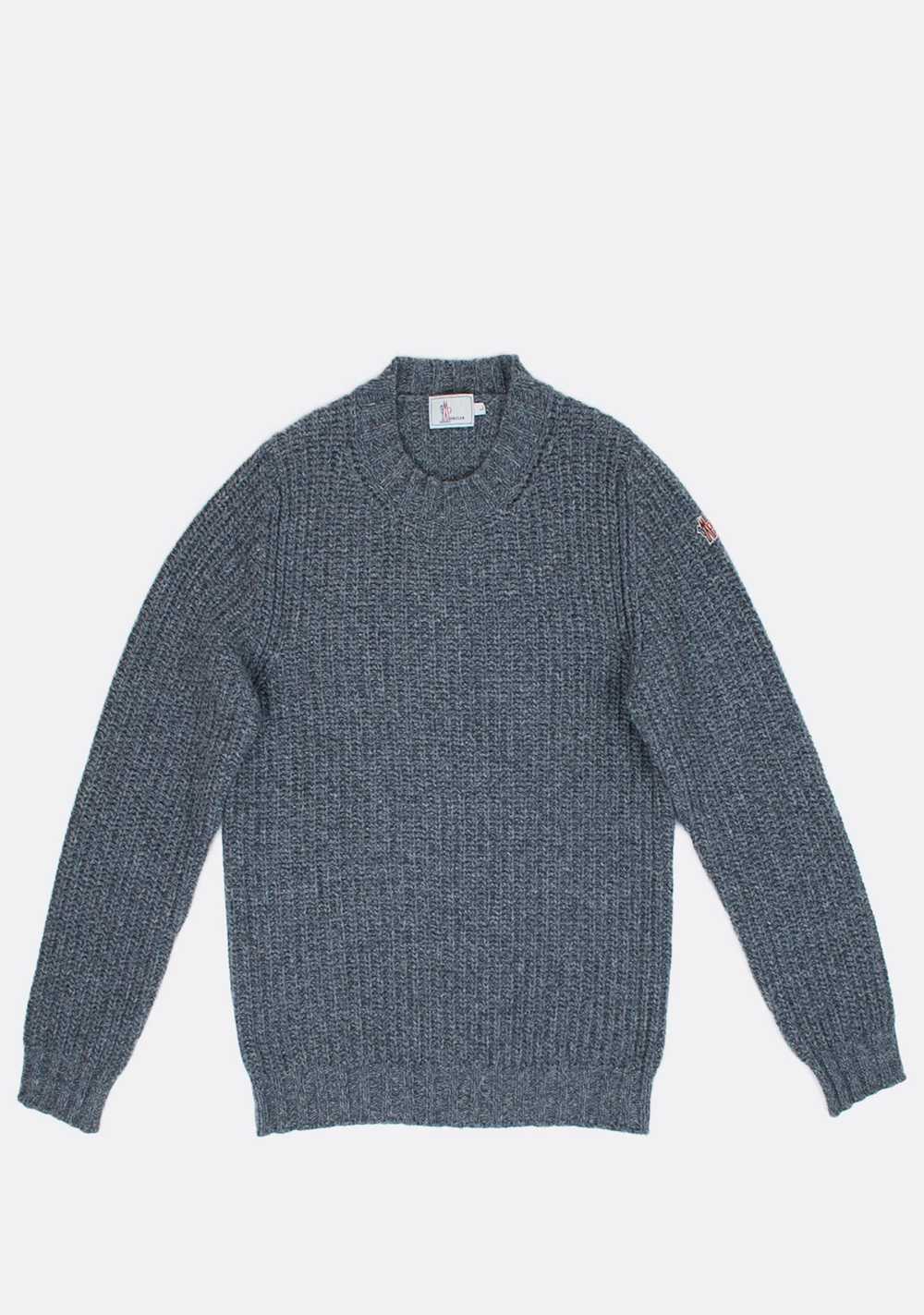 Moncler Moncler Maglione Tricot Girocollo Wool Bl… - image 2