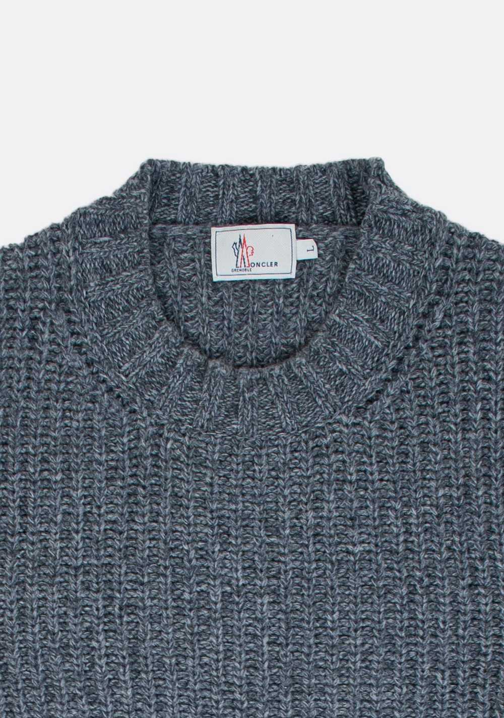 Moncler Moncler Maglione Tricot Girocollo Wool Bl… - image 3