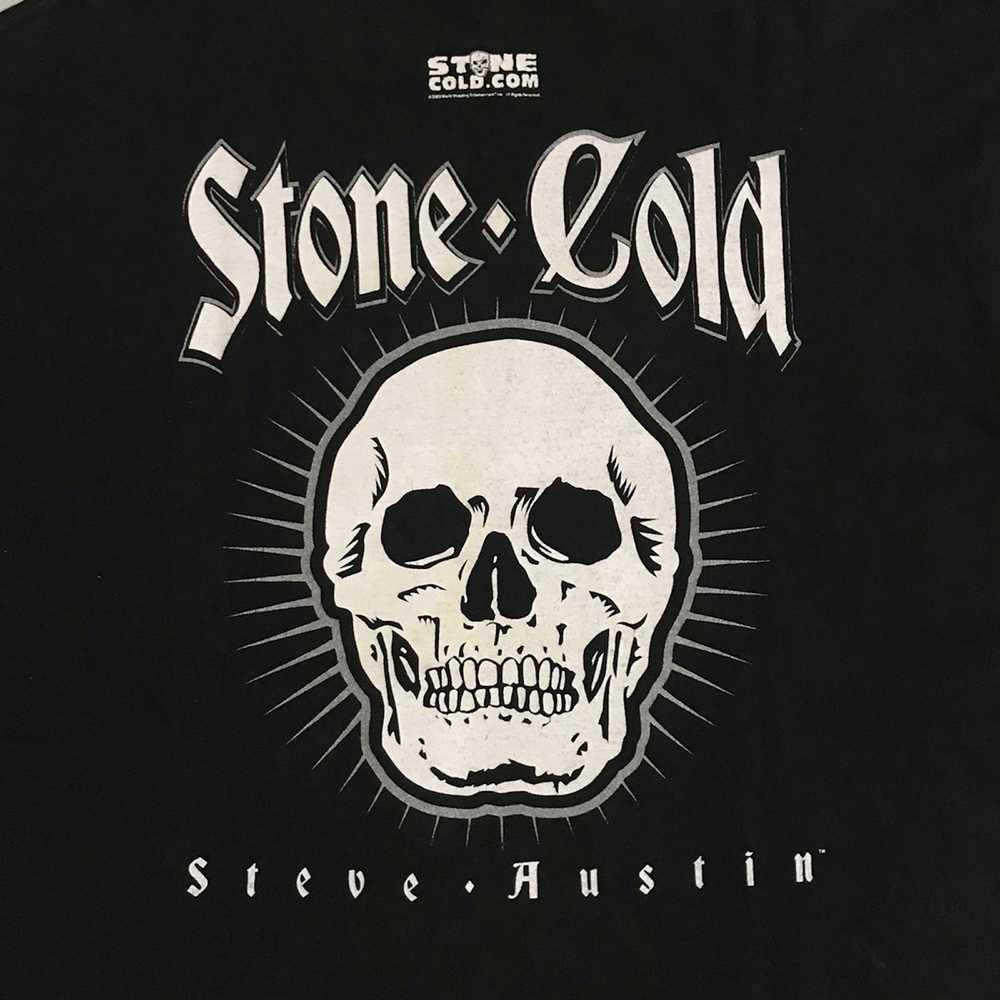 Vintage × Wwe × Wwf VINTAGE STONE COLD TEES COPYR… - image 4