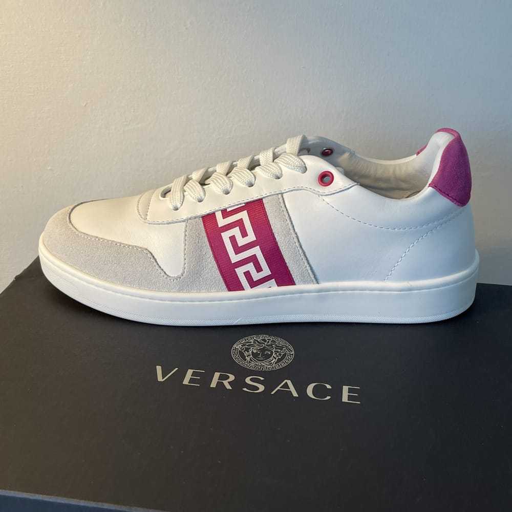 Versace Leather trainers - image 8
