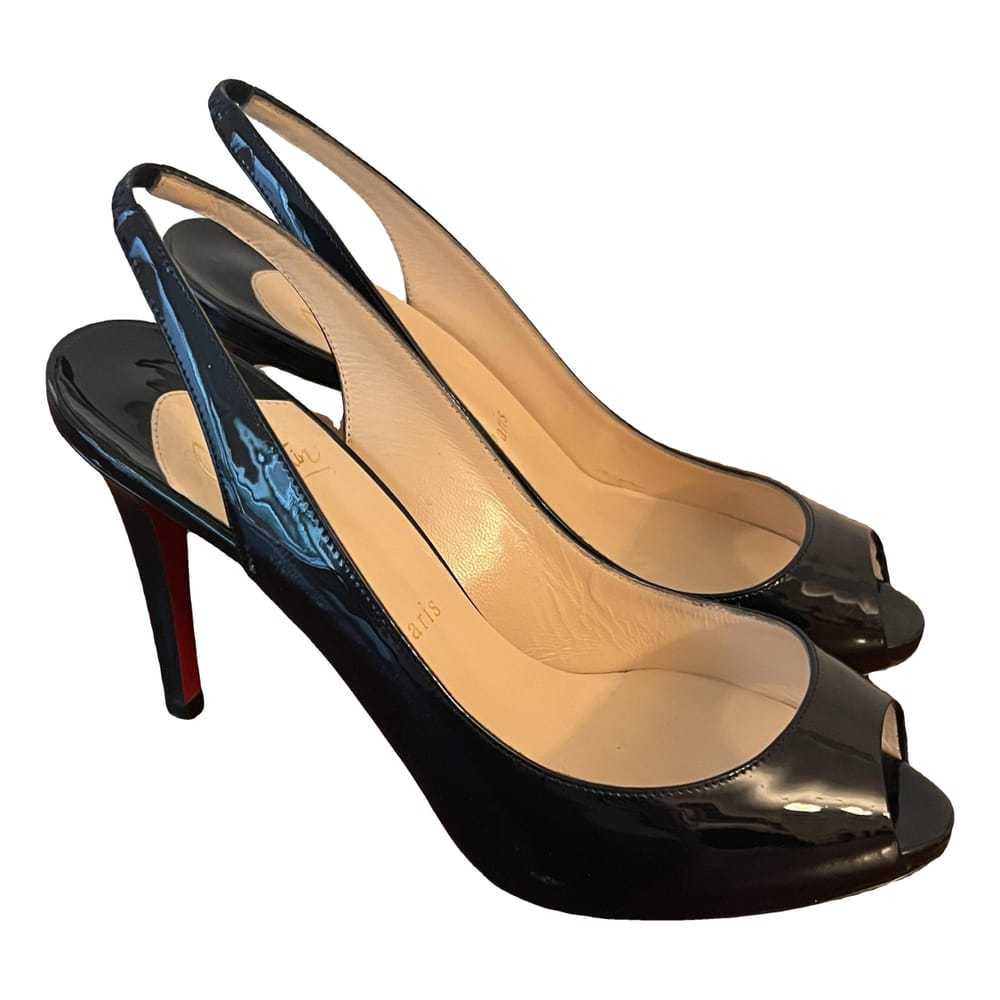 Christian Louboutin Private Number patent leather… - image 1