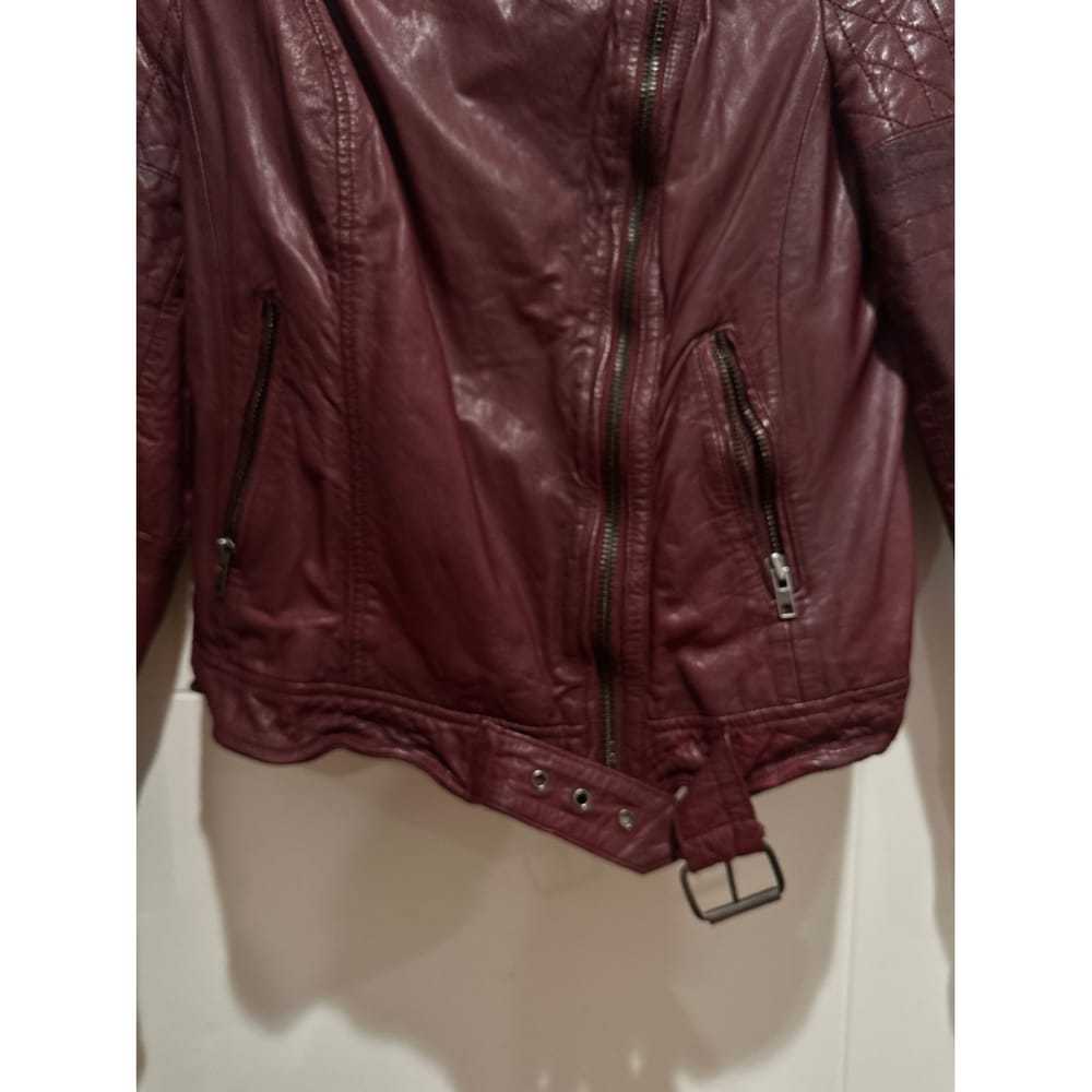 Muubaa Leather biker jacket - image 5