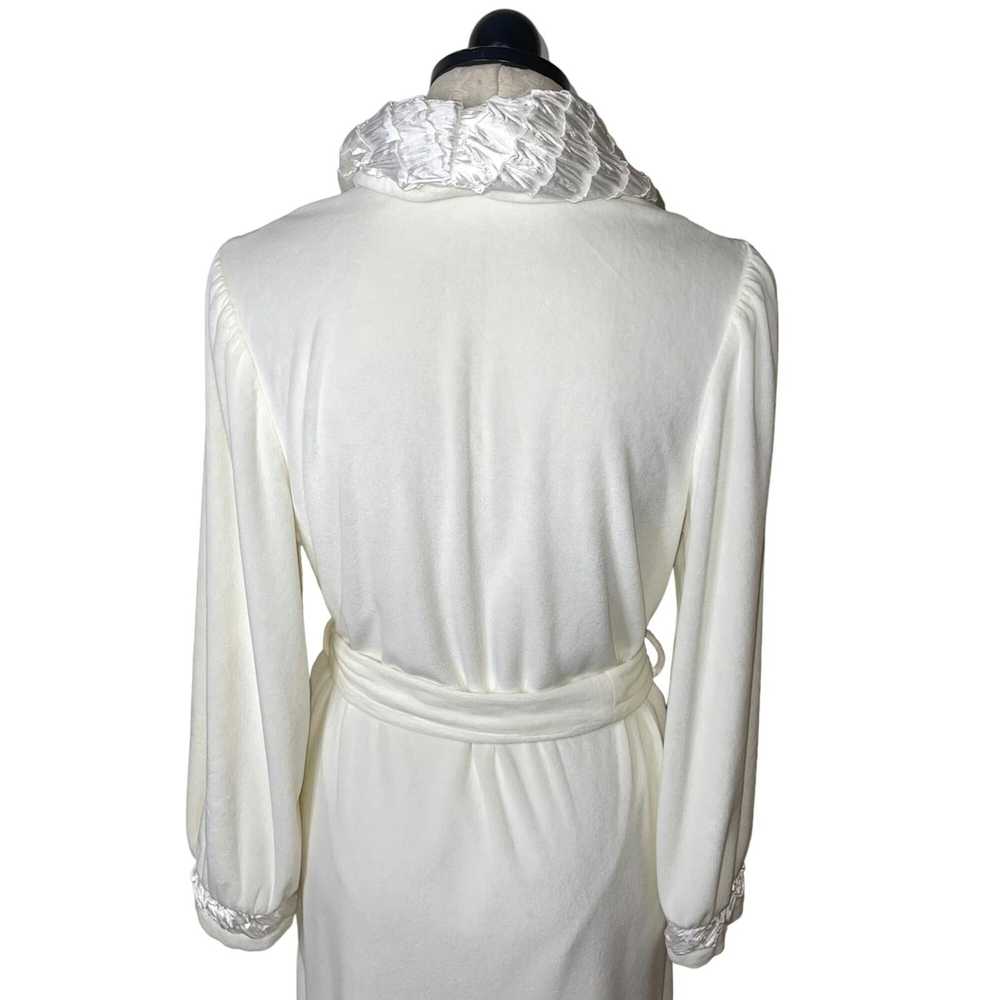 Vintage Diamond Tea Vintage Womens Robe Size Small - image 6