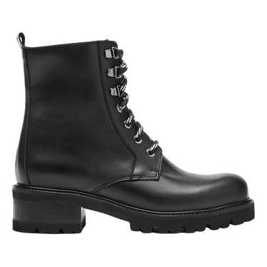 La Canadienne Leather lace up boots