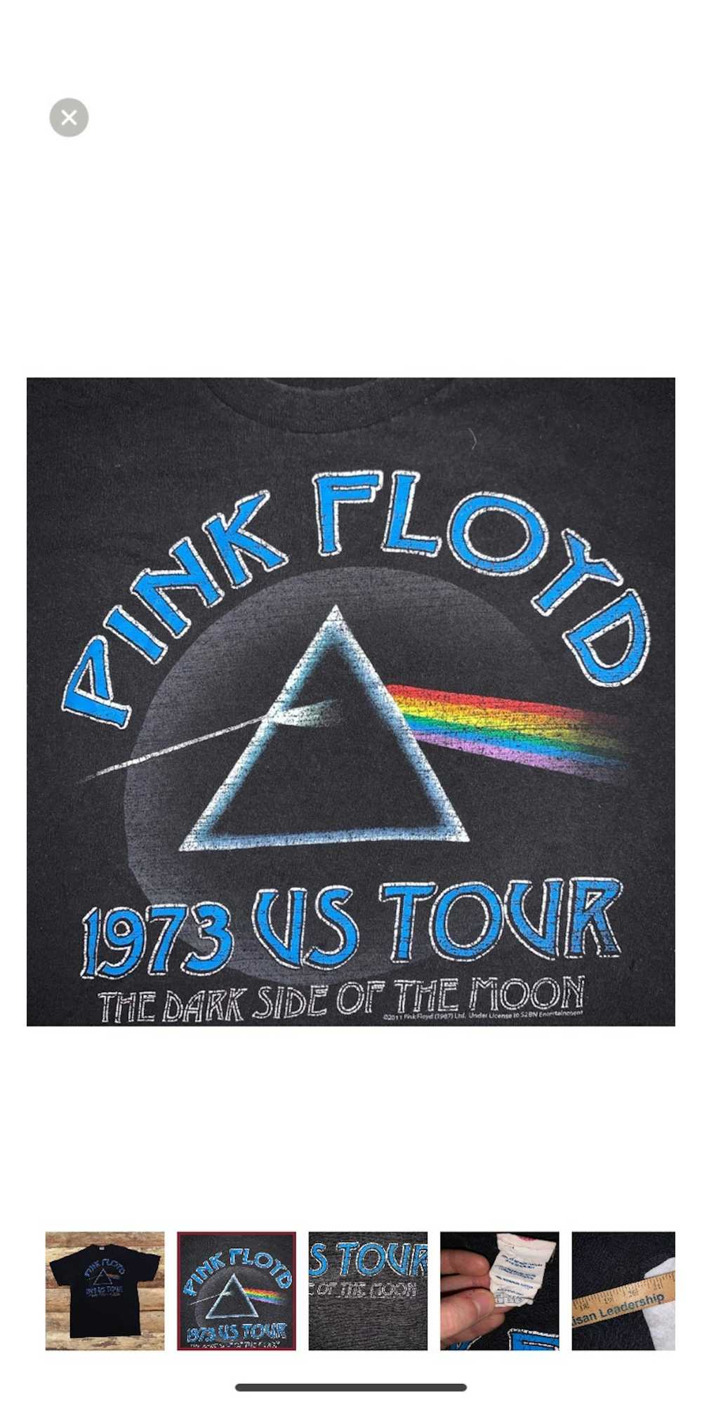 Pink Floyd × Streetwear × Vintage 2011 Pink Floyd… - image 2