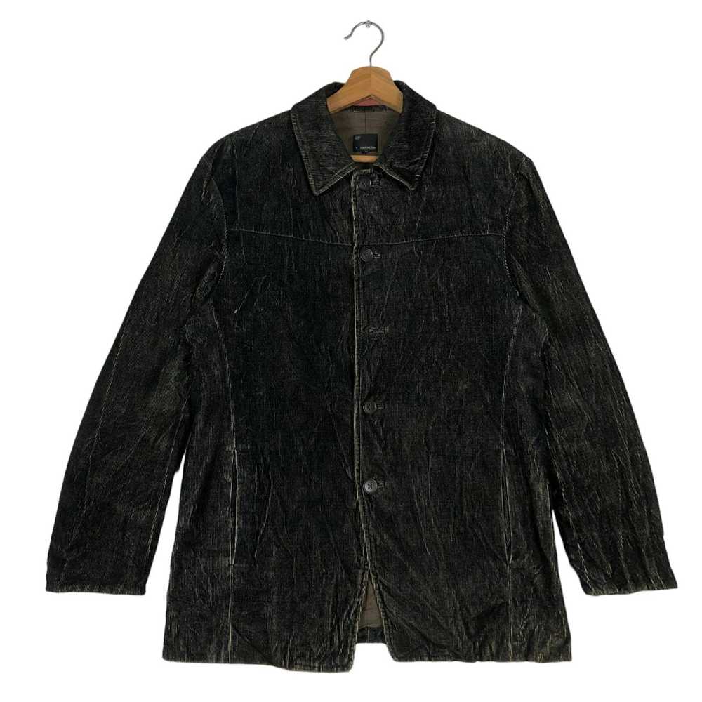 Japanese Brand 🔥90’s Vintage Corduroy Jacket Cha… - image 1