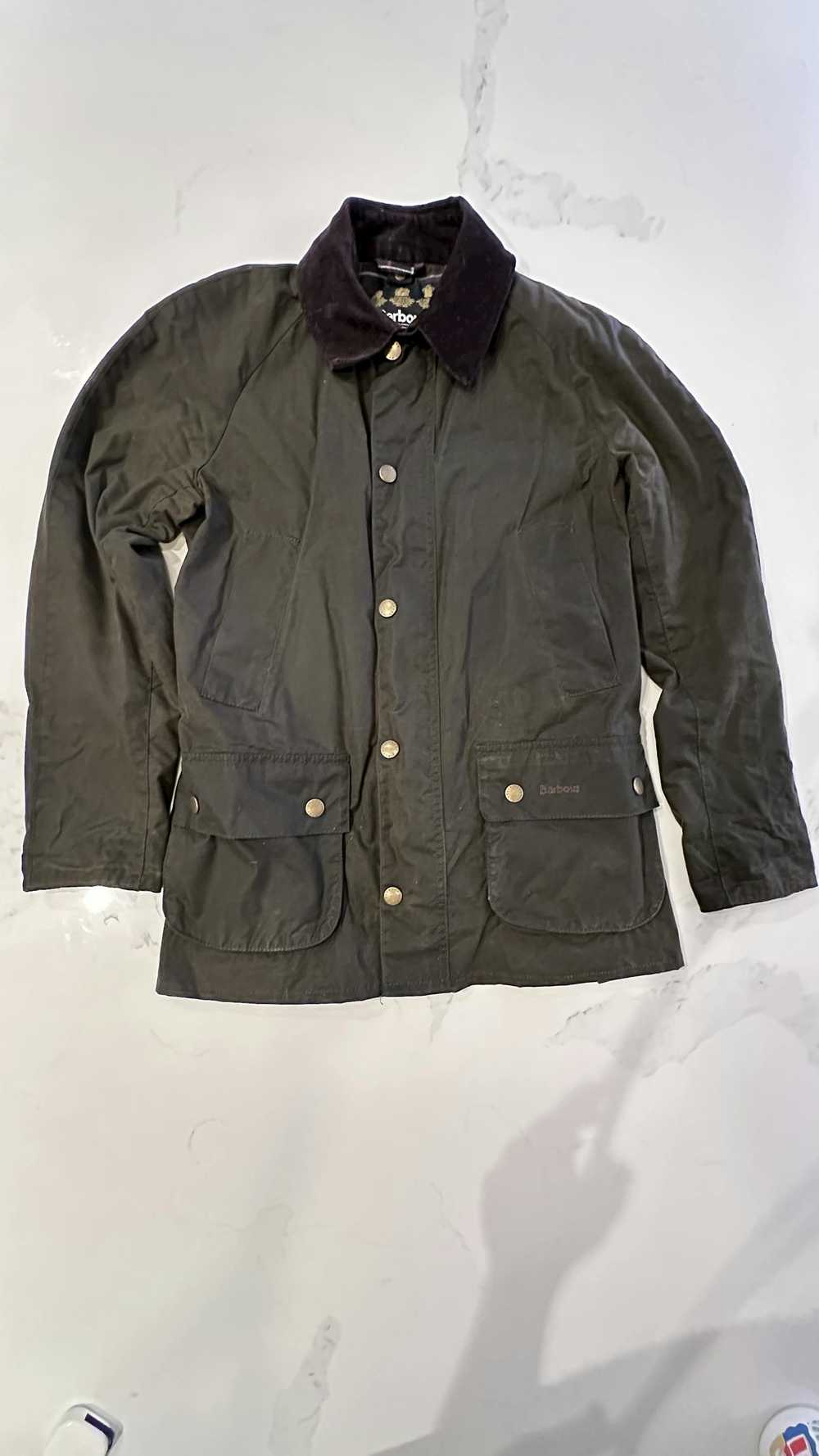 Barbour Barbour Ashby Tailored Waxed Cotton Coat … - image 1