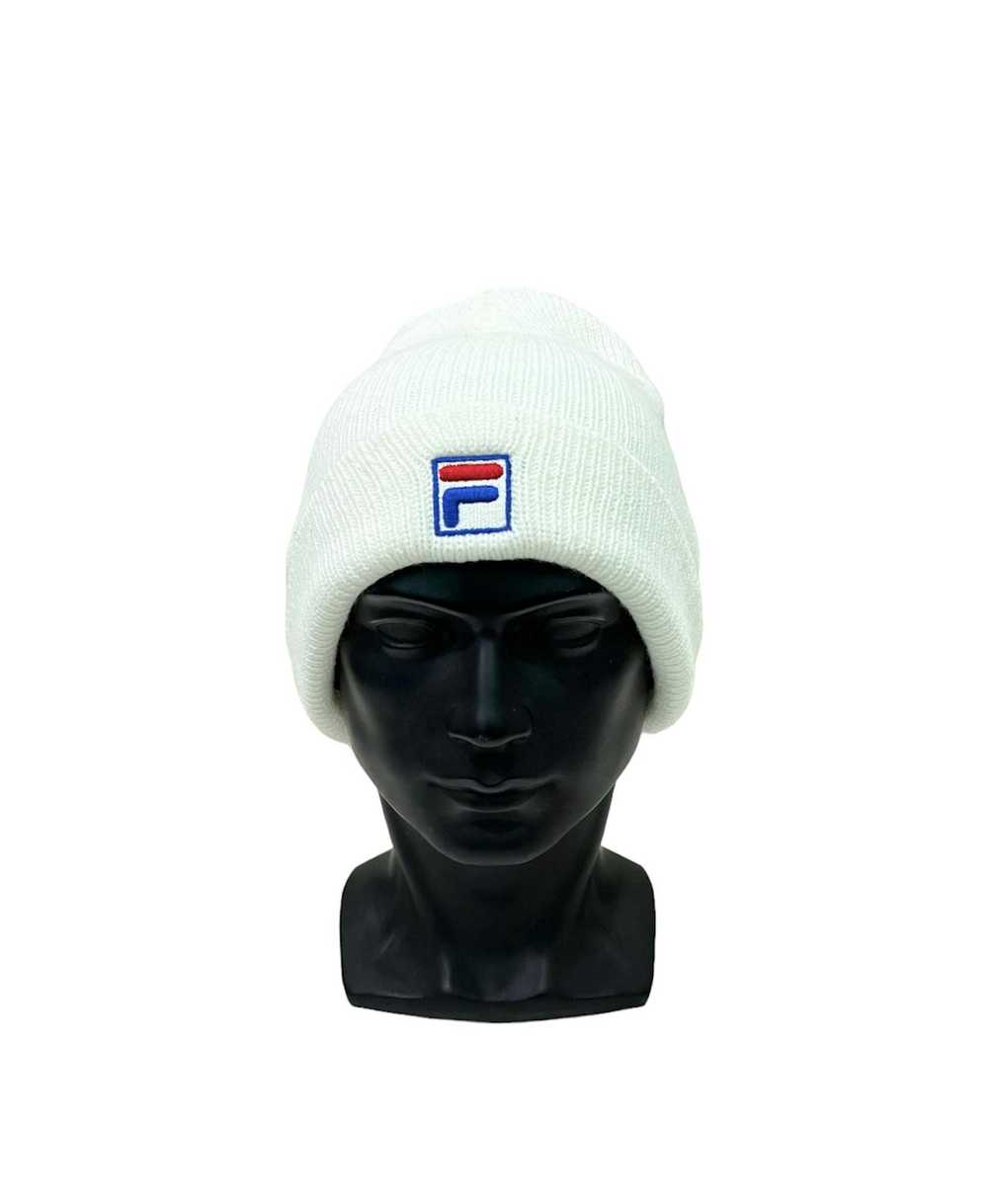 Fila × Streetwear Vintage Fila Small Logo Beanie … - image 1