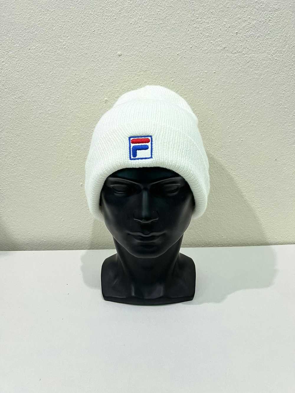 Fila × Streetwear Vintage Fila Small Logo Beanie … - image 2