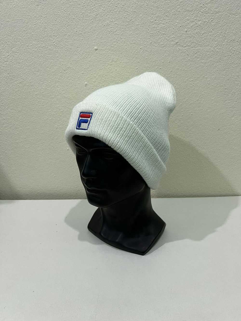 Fila × Streetwear Vintage Fila Small Logo Beanie … - image 3