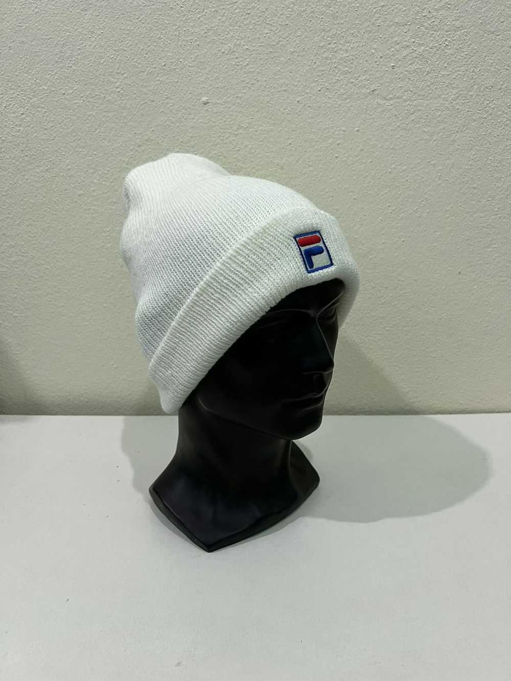 Fila × Streetwear Vintage Fila Small Logo Beanie … - image 4