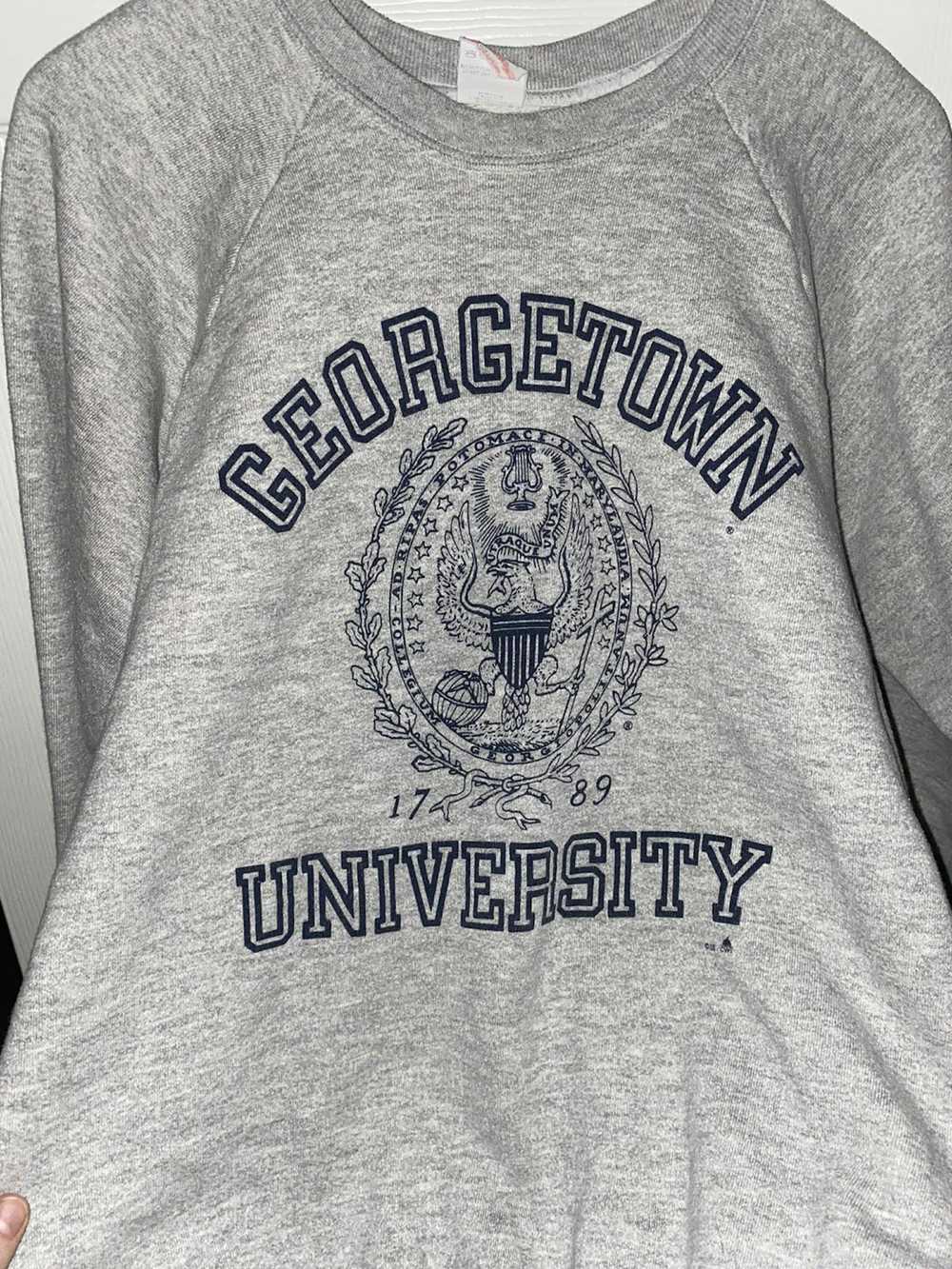 Streetwear × Vintage Vintage 1980s Georgetown Uni… - image 2