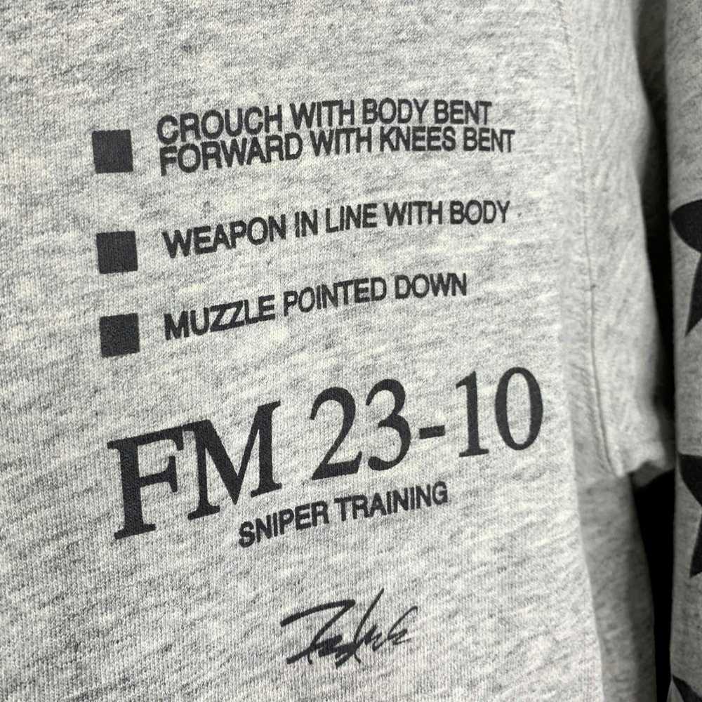 Futura 2000 Sniper Training Full-Zip Hoodie (Gray) - image 5