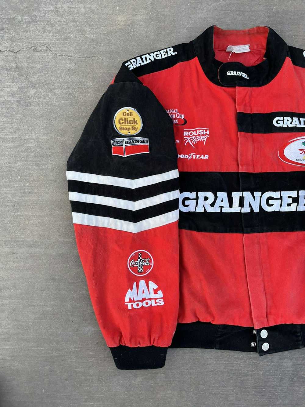 NASCAR × Vintage Grainger Nascar Jacket - image 2