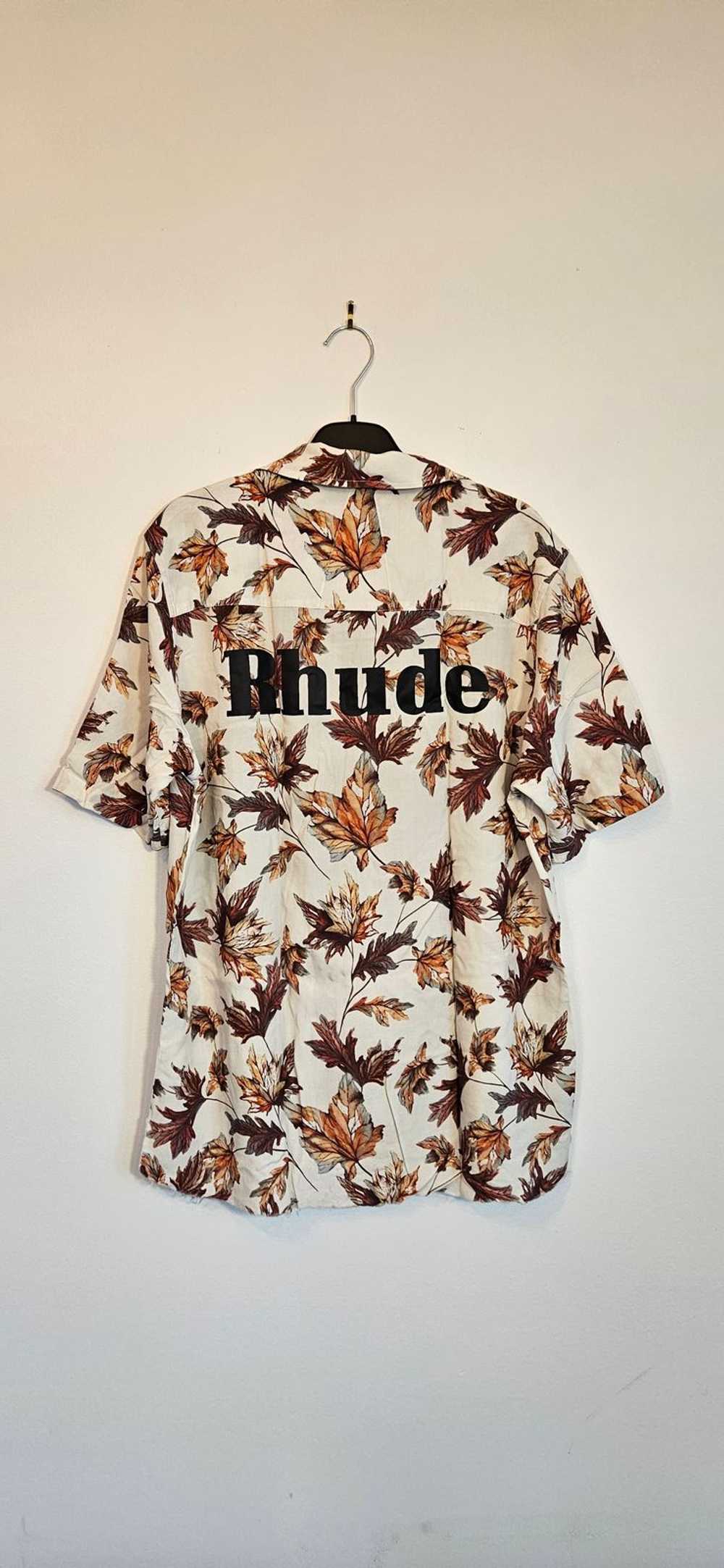 Rhude Brad Pitt Vacation Button up Shirt - image 2