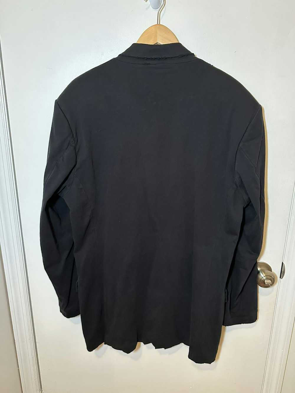 Balenciaga Fall 21 Worn Out Vintage Jersey Blazer… - image 5