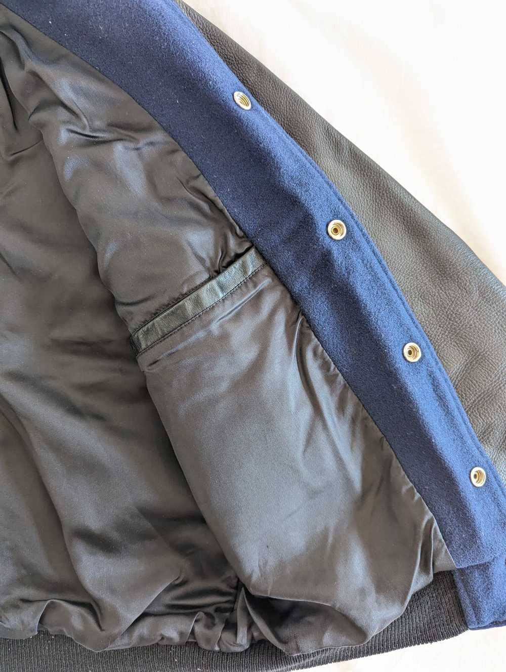 Unis Wool & Leather Varsity Jacket - image 12