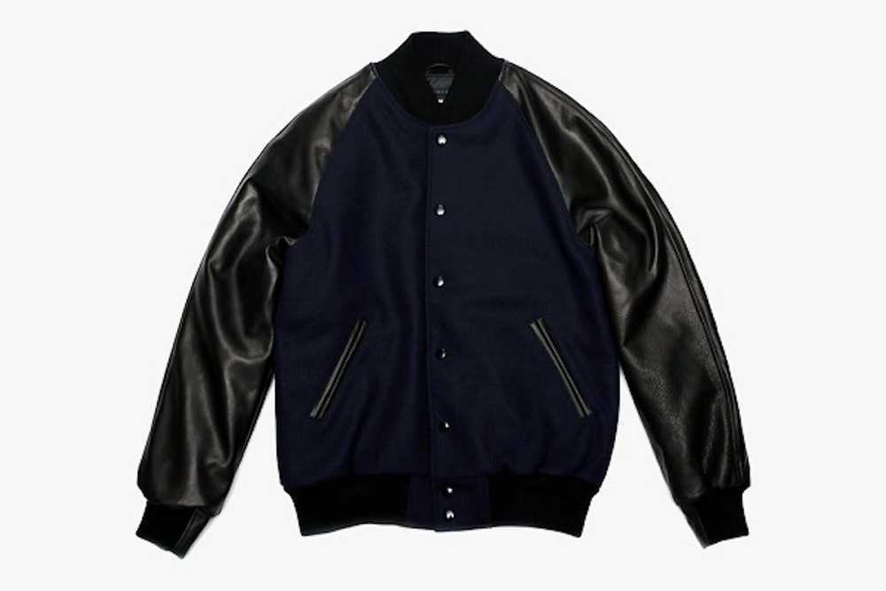 Unis Wool & Leather Varsity Jacket - image 2