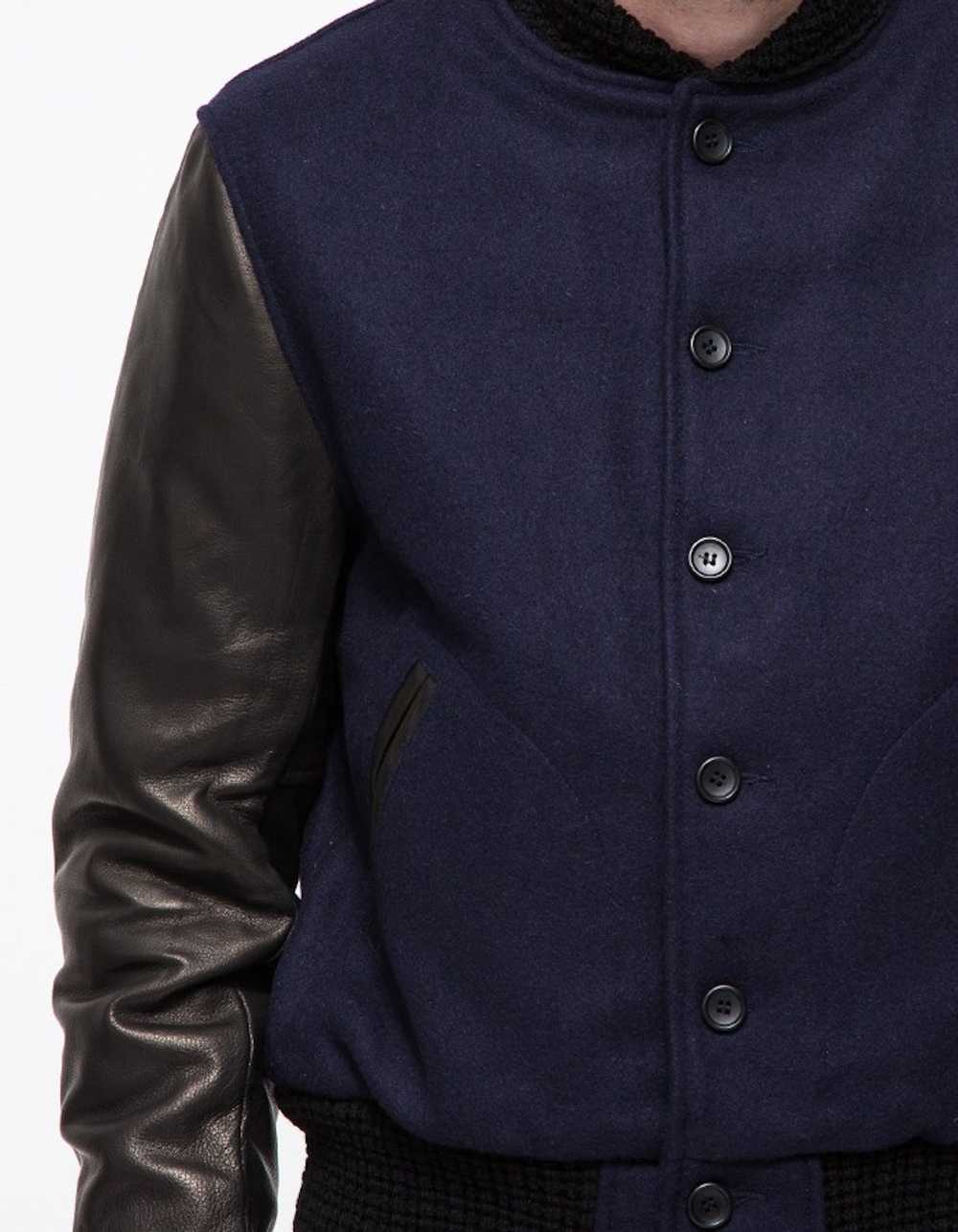Unis Wool & Leather Varsity Jacket - image 4