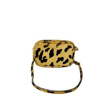 Prada Rare Leopard Spotted Print Fur Shoulder Bag - image 1