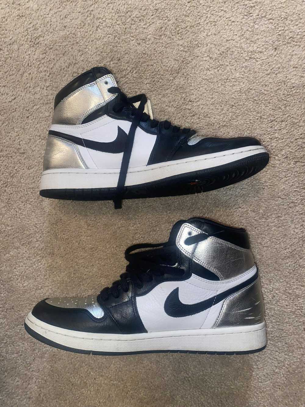 Jordan Brand × Nike Silver Toe Jordan 1s - image 5