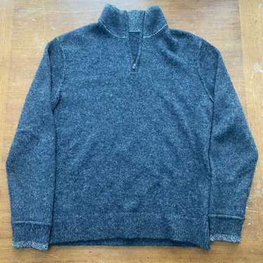 James Perse Wool Quarter Zip