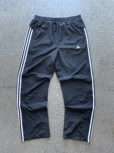 Nike Vintage y2k blue shimmer nylon track pants with stripes 
