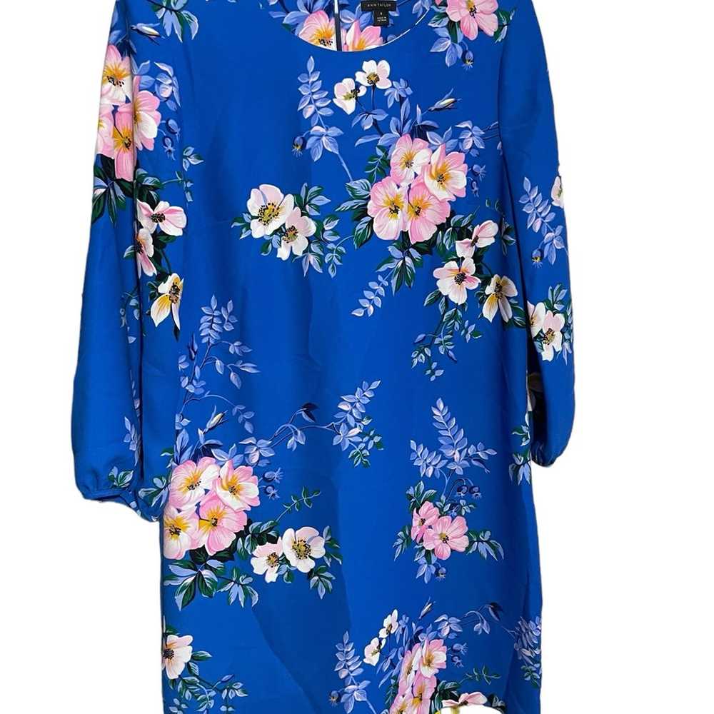 Ann Taylor Floral Short Dress Size 8 NWOT - image 4