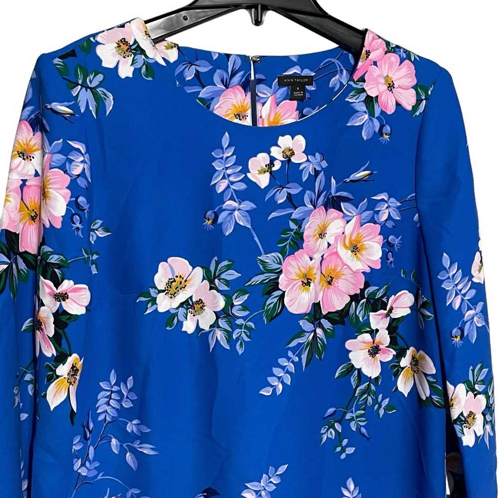 Ann Taylor Floral Short Dress Size 8 NWOT - image 6