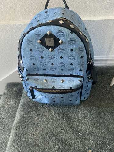 MCM Light Blue customize MCM Backpack