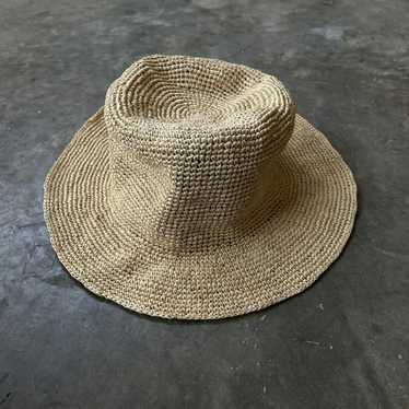 Vintage Ecuador panama bucket hat - image 1