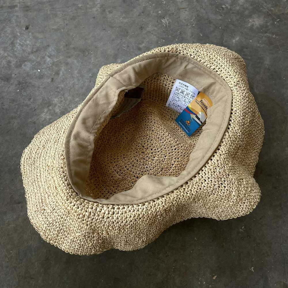 Vintage Ecuador panama bucket hat - image 2