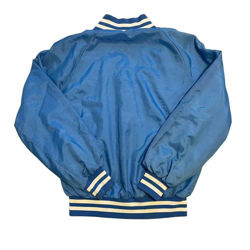 Designer Vintage 80s Bomber Jacket Mens Medium Va… - image 2