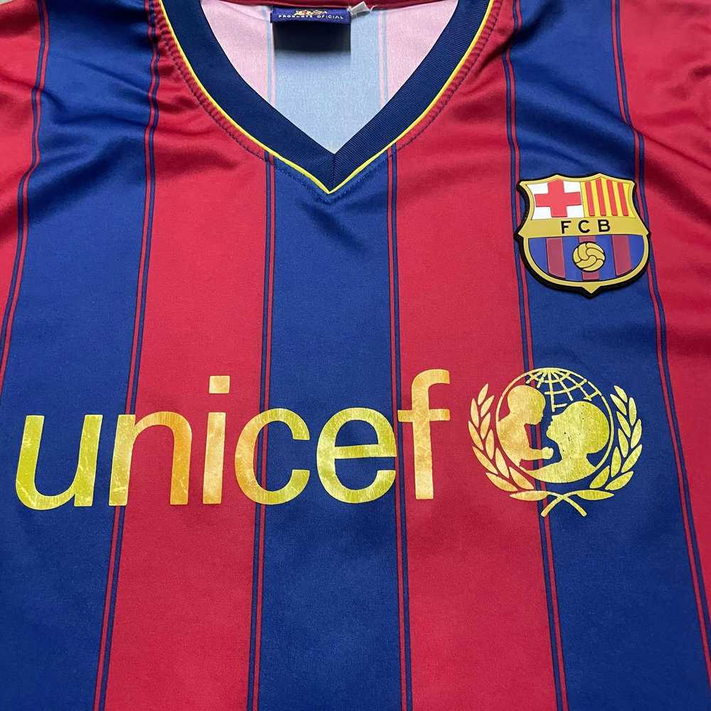 Designer Soccer Jersey Mens Medium FC Barcelona U… - image 3