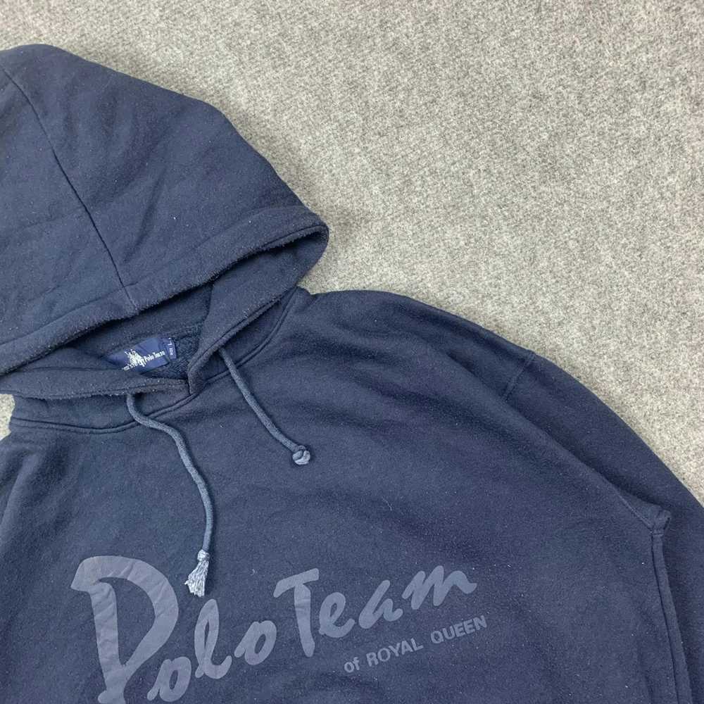 Vintage Vintage Royal Queen’s Polo Team Hoodie Pu… - image 4