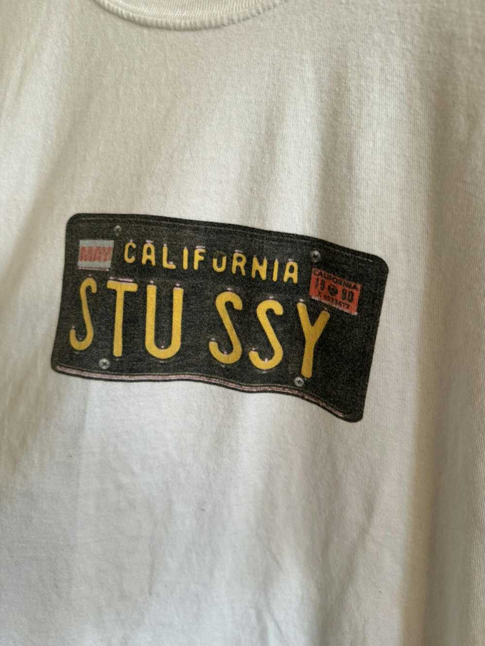 Stussy Stussy License Plate Tee - image 3