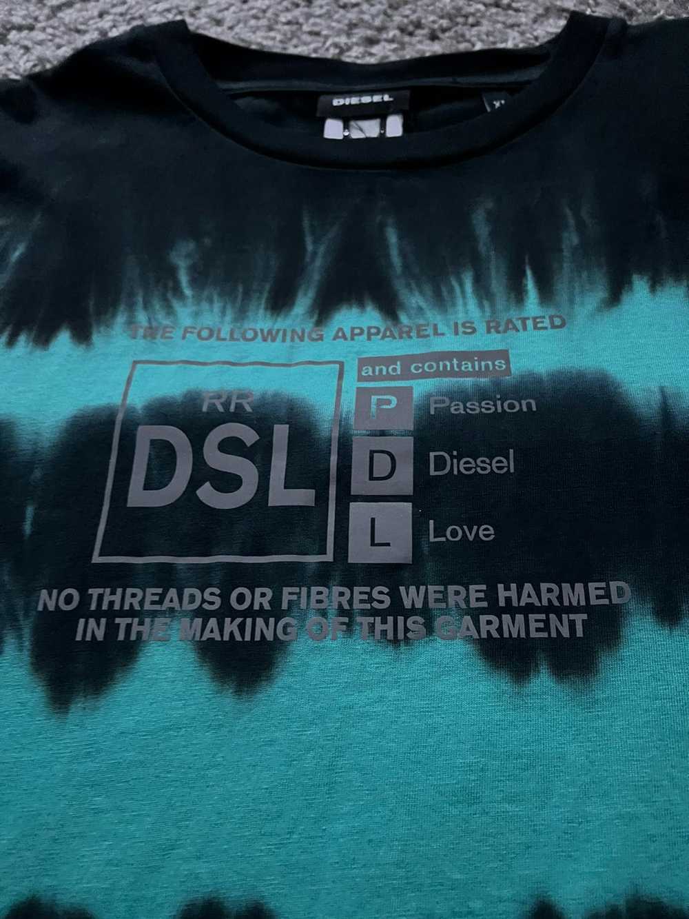 Diesel Diesel Just A38 Element Tie-Dye Short Slee… - image 2
