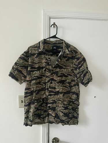 Stussy Stussy Camo Short Sleeve Button Up - image 1