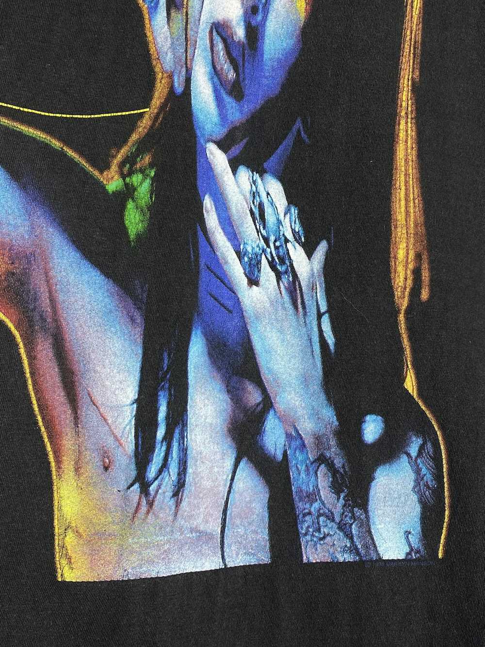 Marilyn Manson × Rock T Shirt × Vintage Vintage 9… - image 5