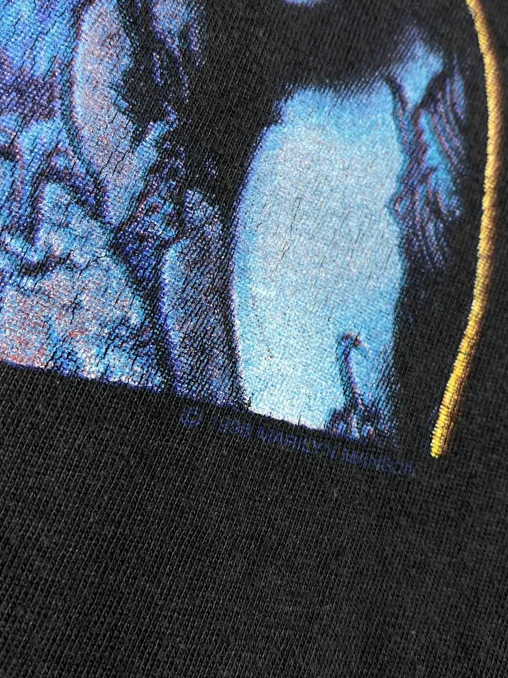 Marilyn Manson × Rock T Shirt × Vintage Vintage 9… - image 6