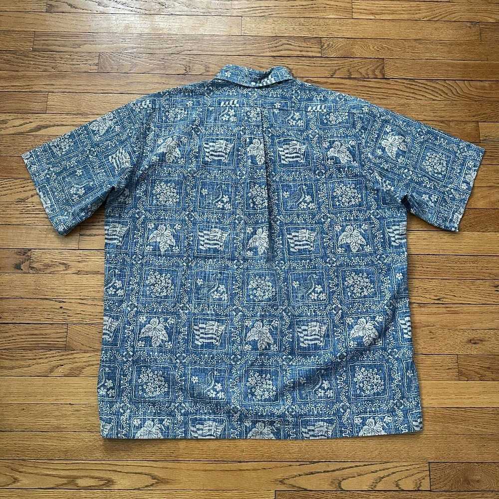 Hawaiian Shirt × Reyn Spooner Reyn Spooner Blue R… - image 3