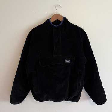 Stussy Corduroy Fleece-Lined Quarter Snap Jacket