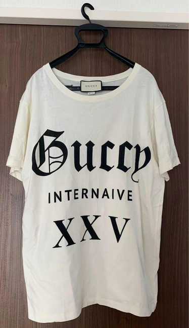 Gucci GUCCI "Guccy Internaive XXV" t-shirt M - image 1