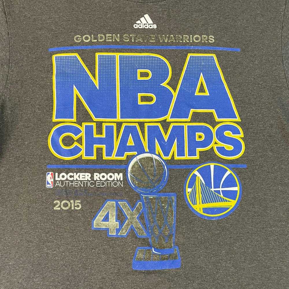 Adidas Golden State Warriors Shirt Size L Mens Ad… - image 2