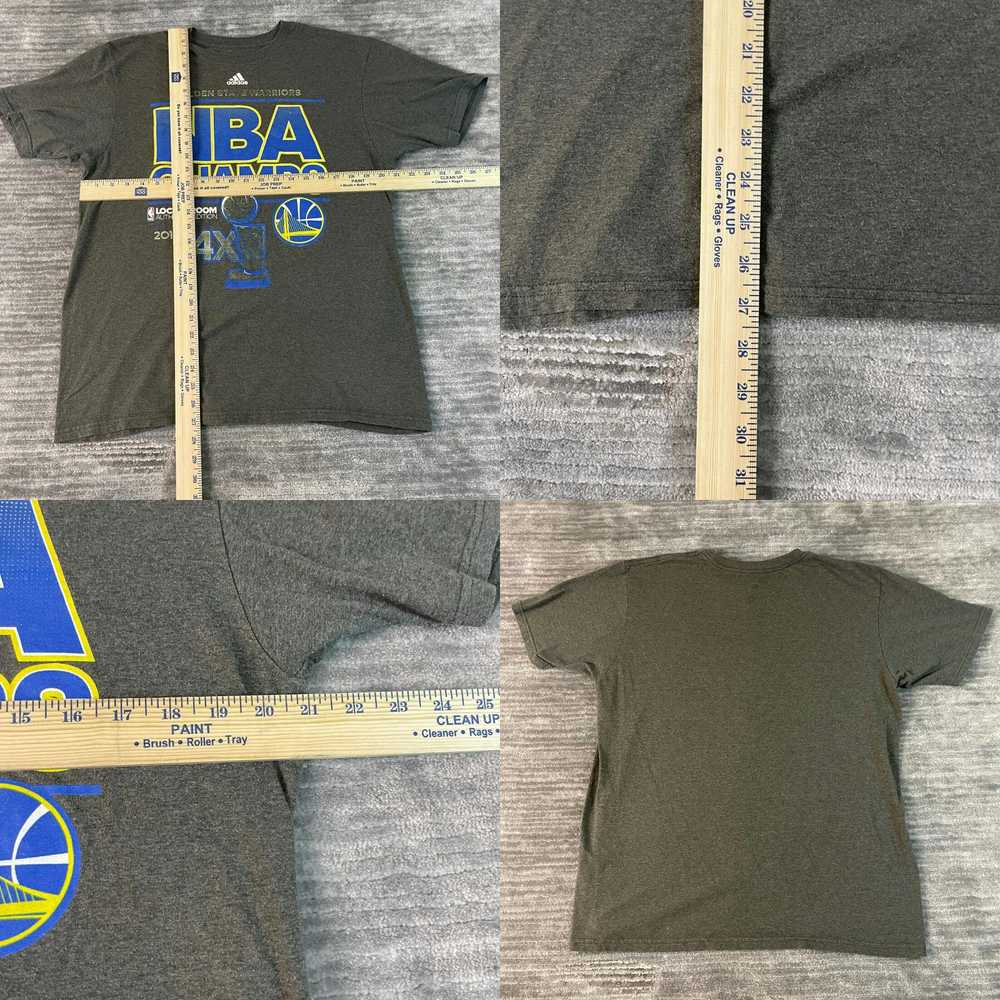 Adidas Golden State Warriors Shirt Size L Mens Ad… - image 4