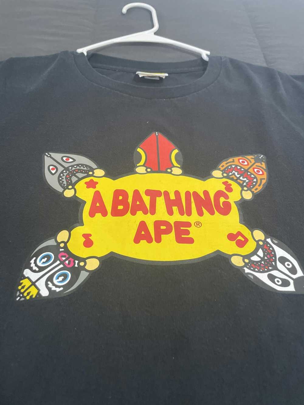 Bape × Nigo BAPE A Bathing Ape Cartoon Tee - image 3