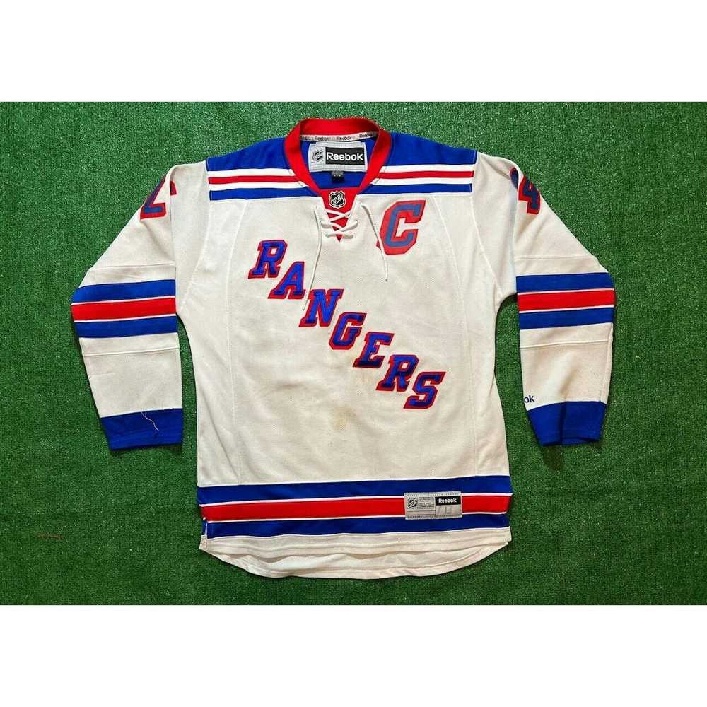 Reebok Vtg New York Rangers Jersey Reebok CCM NHL… - image 2